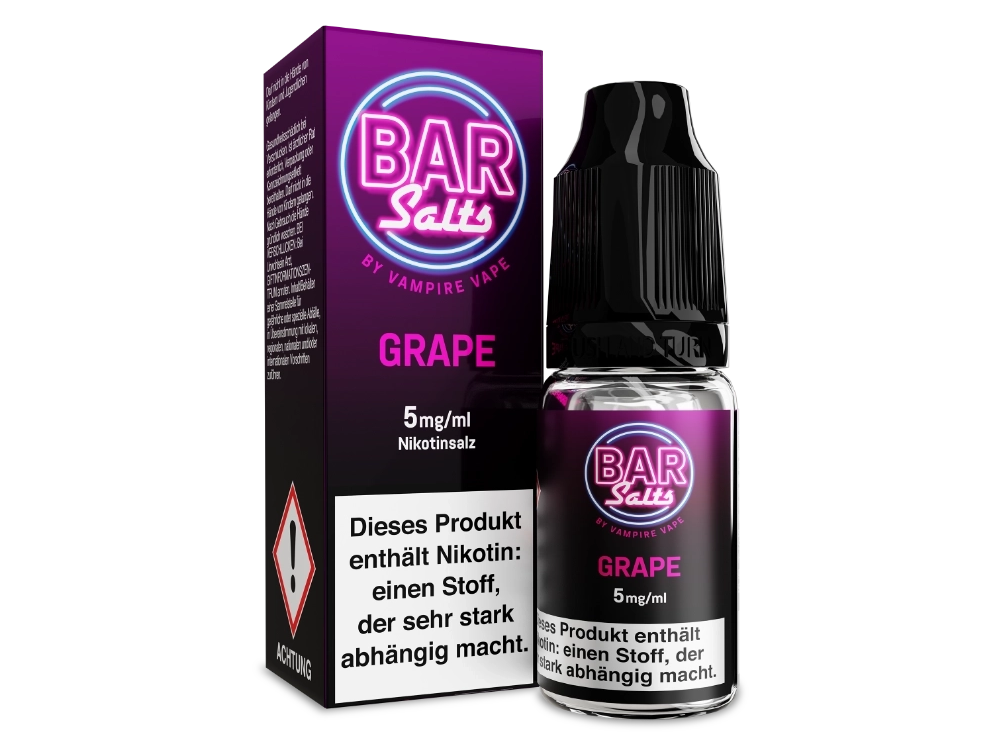 Vampire Vape - Bar Salts - Nikotinsalz Liquid mit verschiedenen Geschmacksrichtungen