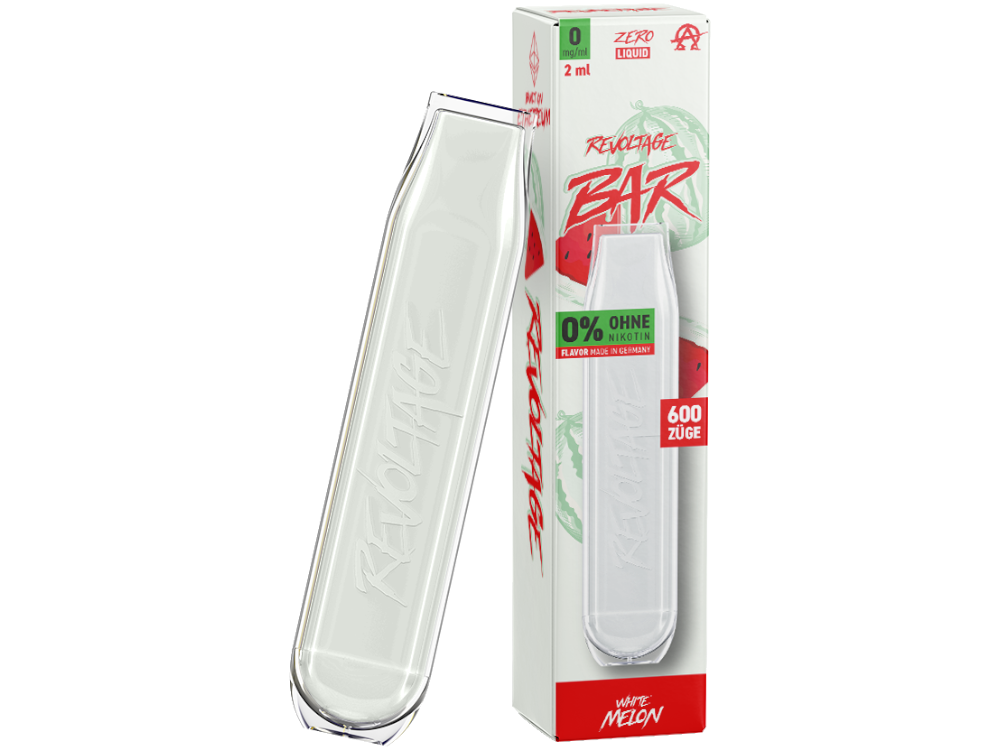Revoltage - Bar Einweg E-Zigarette White Melon 0 mg/ml