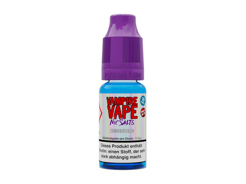Vampire Vape Nikotinsalz Liquid – Verschiedene Geschmacksrichtungen und Stärken