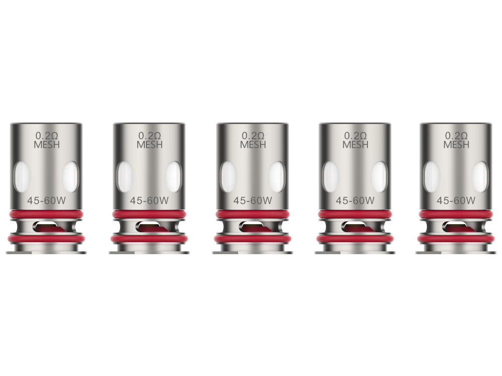 Vaporesso GTX Mesh Head Verdampferköpfe, 5 Stück pro Packung, verschiedene Widerstände