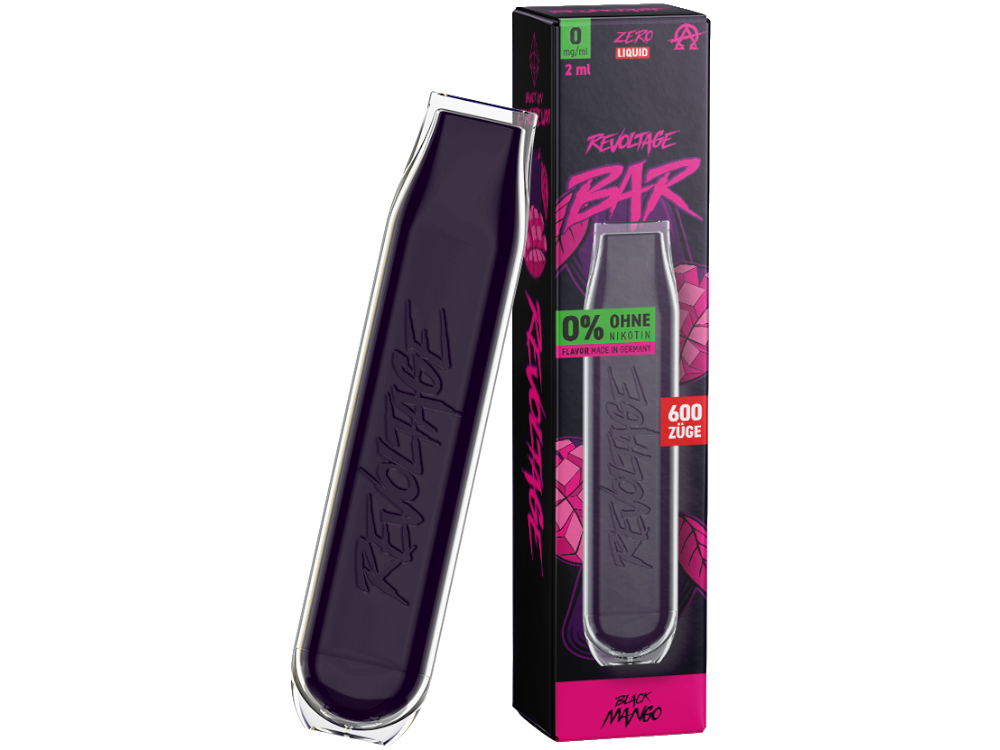 Revoltage - Bar Einweg E-Zigarette Black Mango 0 mg/ml