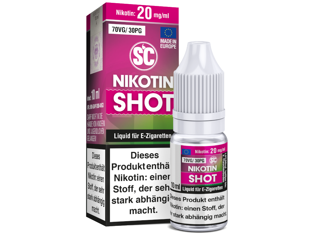 SC - 10 ml Nikotin Shot 70VG/30PG 20 mg/ml