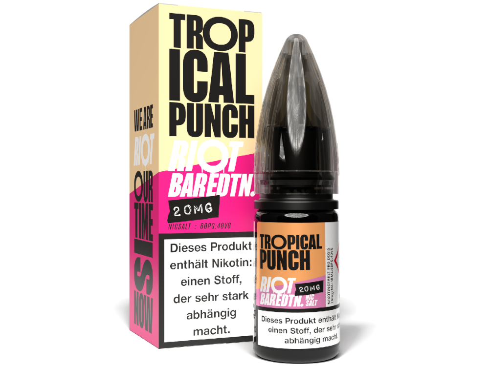 Riot Squad - BAR EDTN. - Tropical Punch - Nikotinsalz Liquid 20 mg/ml