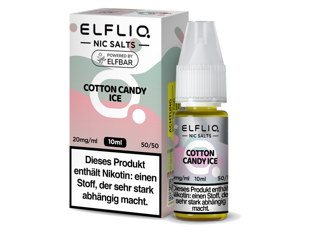 ELFLIQ - Nikotinsalz Liquid with Tropical Fruit, Menthol, Mix Berries & Various Flavors