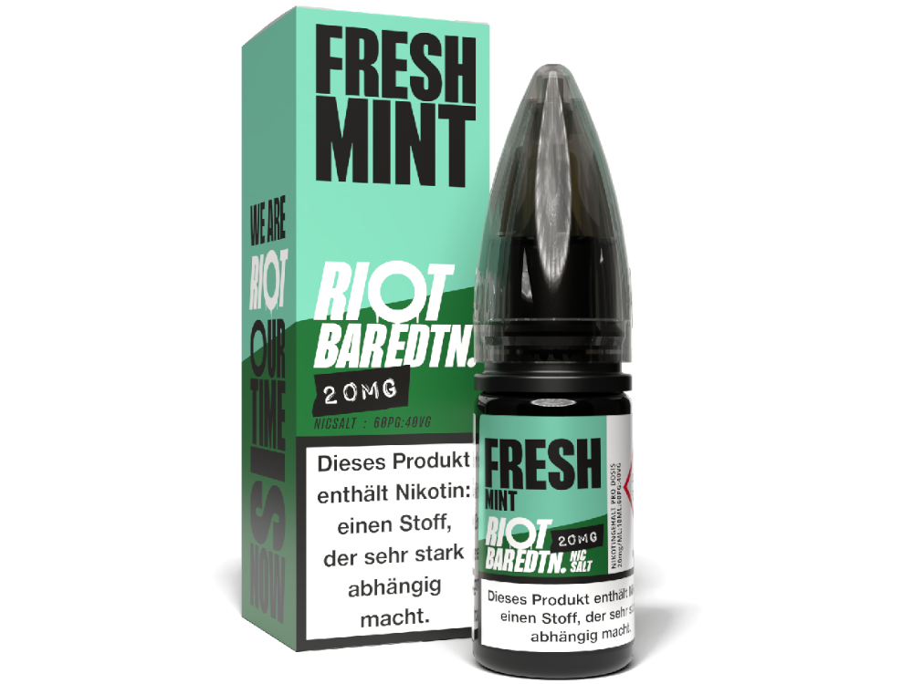 Riot Squad - BAR EDTN. - Fresh Mint - Nikotinsalz Liquid 20 mg/ml