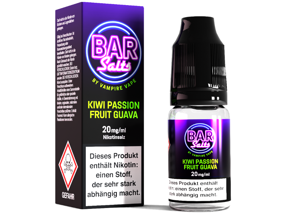 Vampire Vape - Bar Salts - Nikotinsalz Liquid mit verschiedenen Geschmacksrichtungen