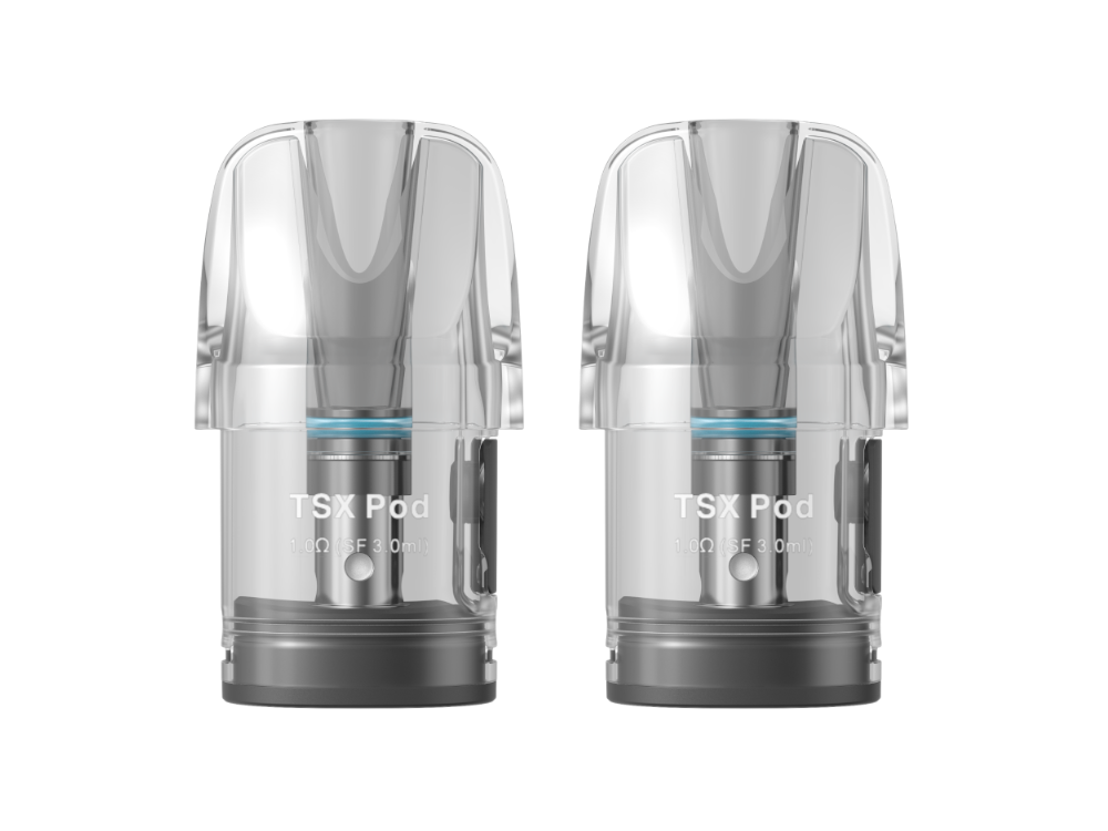 Aspire TSX Pod Nachfüllkartusche – 2 Stück pro Packung, kompatibel mit Aspire Geräten