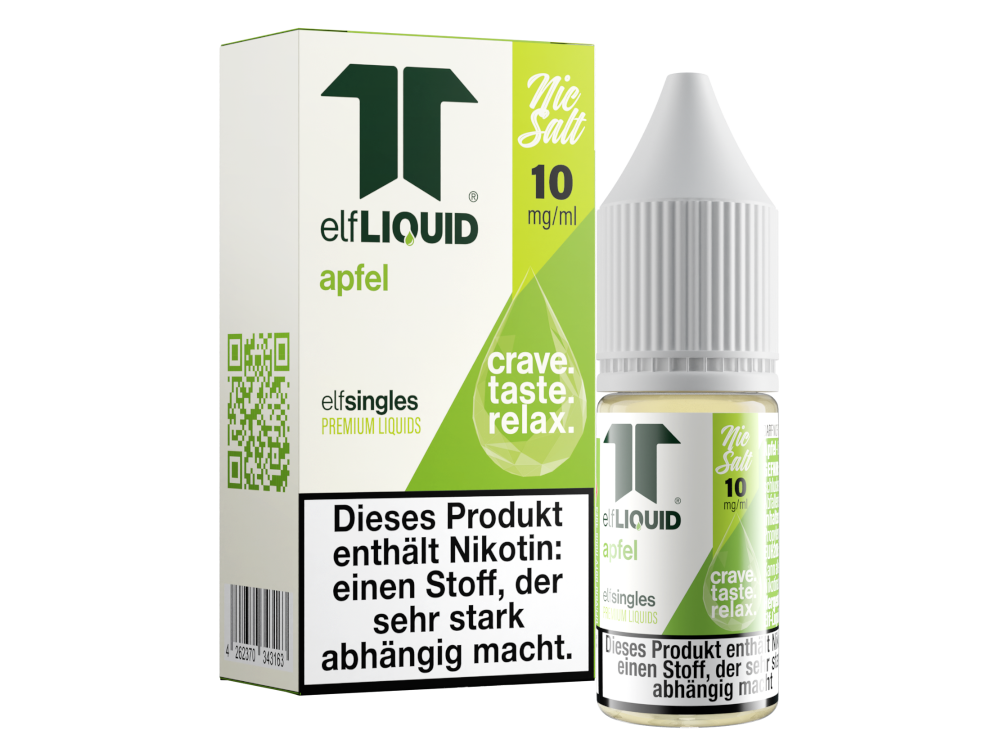 Elf-Liquid Single Nikotinsalz Liquid mit fruchtigen und süßen Geschmacksrichtungen