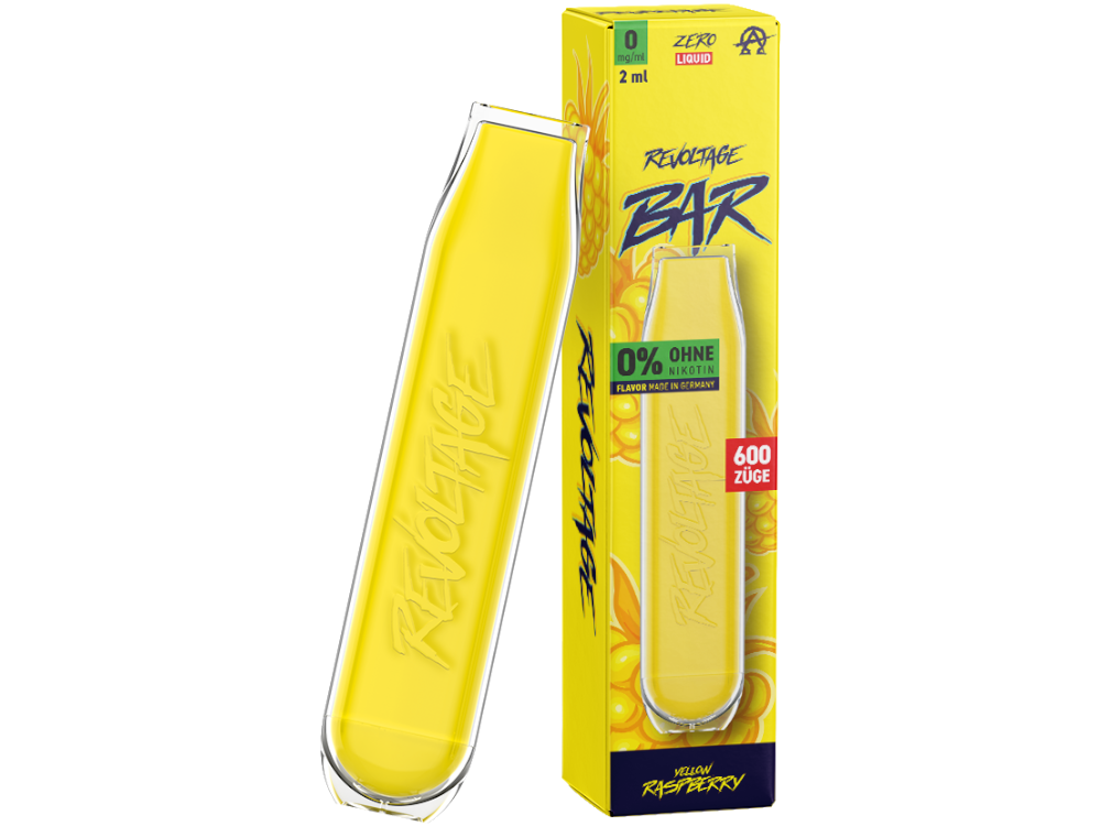 Revoltage - Bar Einweg E-Zigarette Yellow Raspberry 0 mg/ml