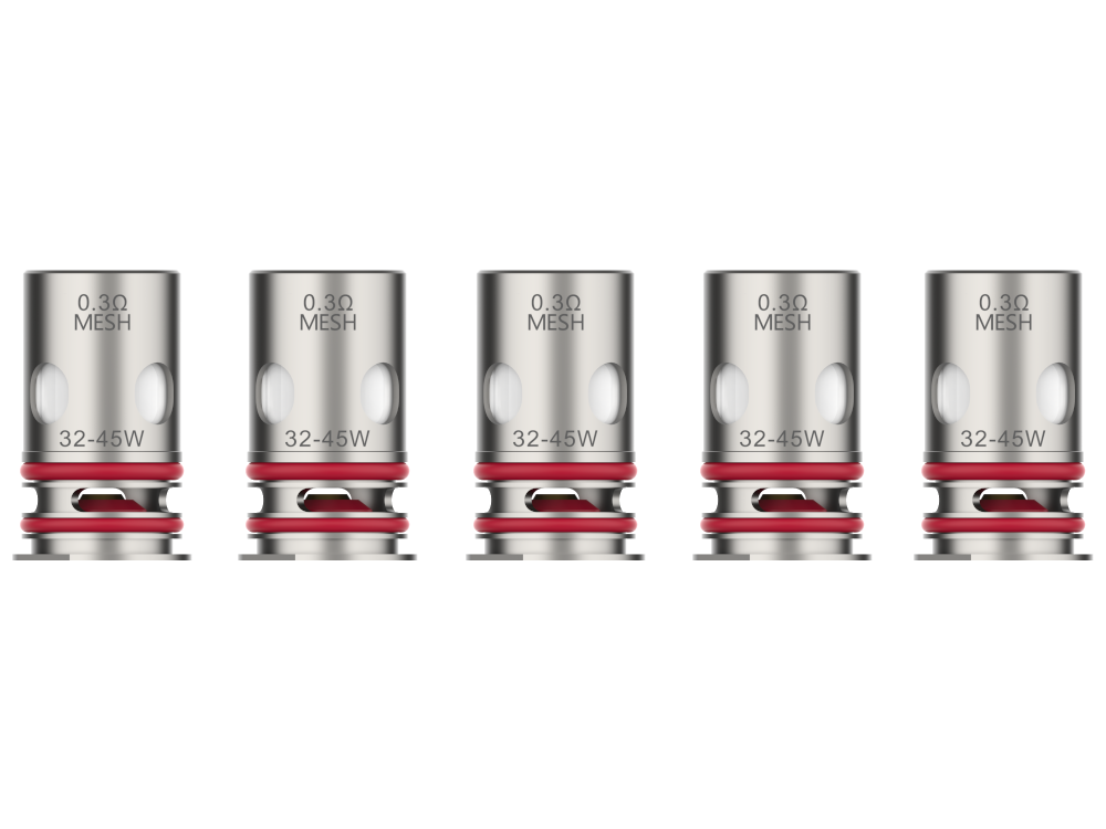 Vaporesso GTX Mesh Head Verdampferköpfe, 5 Stück pro Packung, verschiedene Widerstände