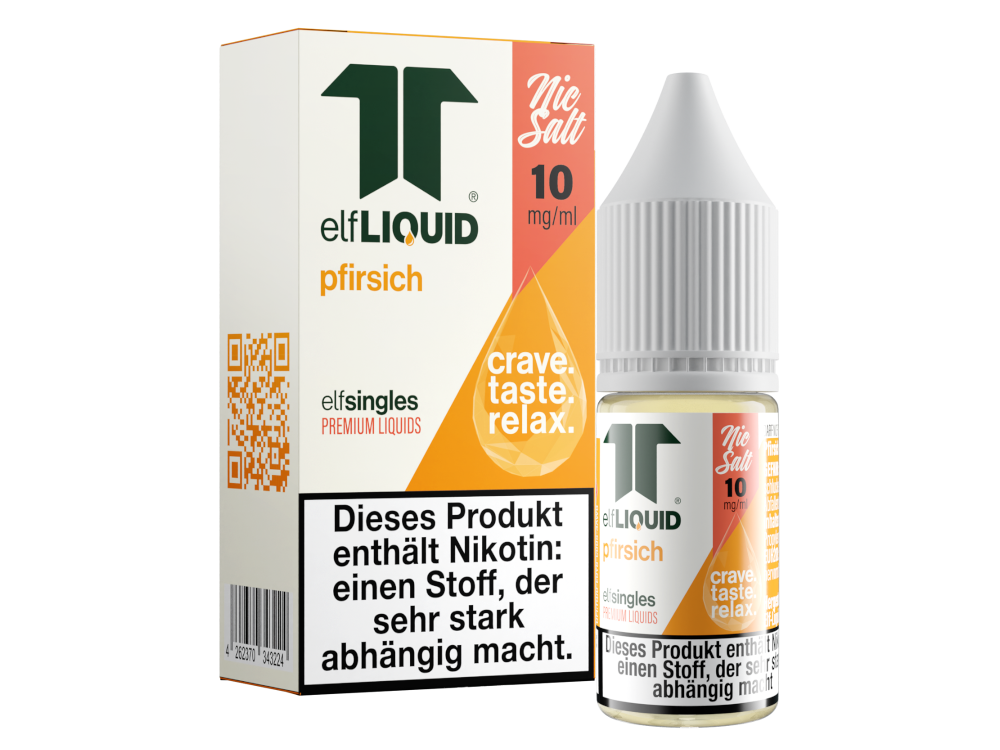 Elf-Liquid Single Nikotinsalz Liquid mit fruchtigen und süßen Geschmacksrichtungen