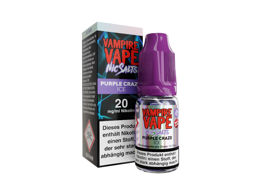 Vampire Vape Nikotinsalz Liquid – Verschiedene Geschmacksrichtungen und Stärken