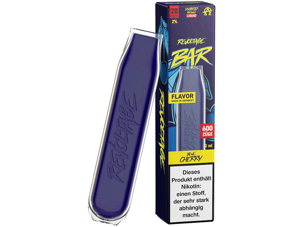 Revoltage - Bar Einweg E-Zigarette Blue Cherry 20 mg/ml