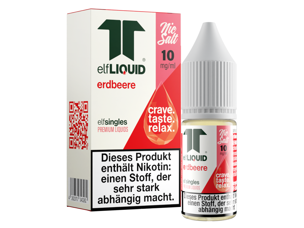 Elf-Liquid Single Nikotinsalz Liquid mit fruchtigen und süßen Geschmacksrichtungen