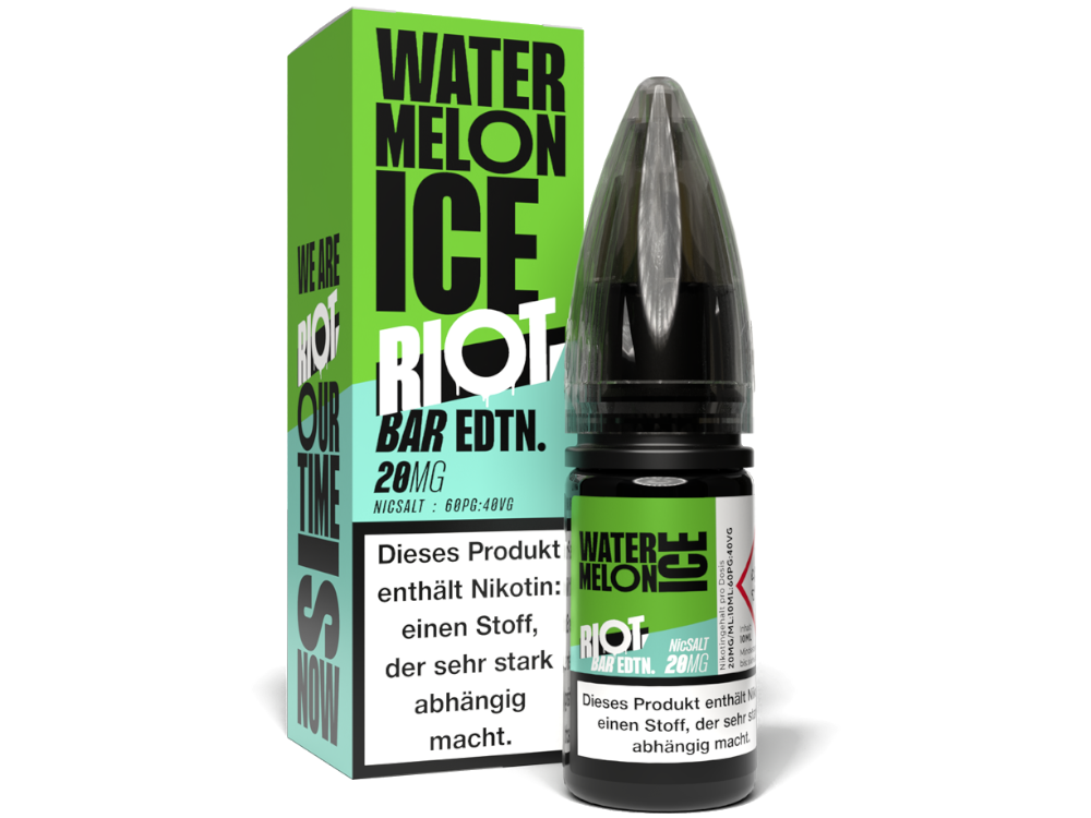 Riot Squad - BAR EDTN. - Watermelon Ice - Nikotinsalz Liquid 20 mg/ml