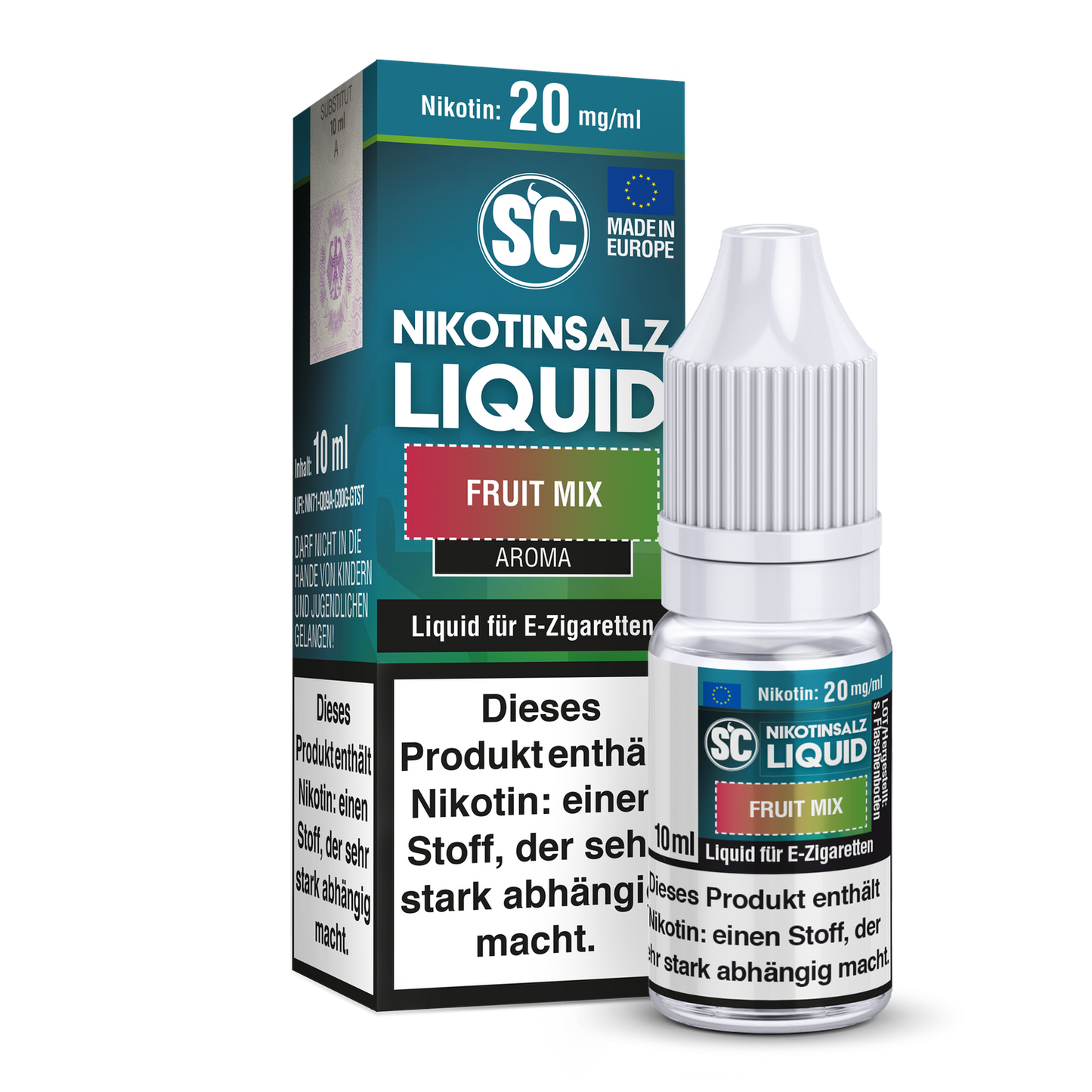 SC - Fruit Mix - Nikotinsalz Liquid 10 mg/ml