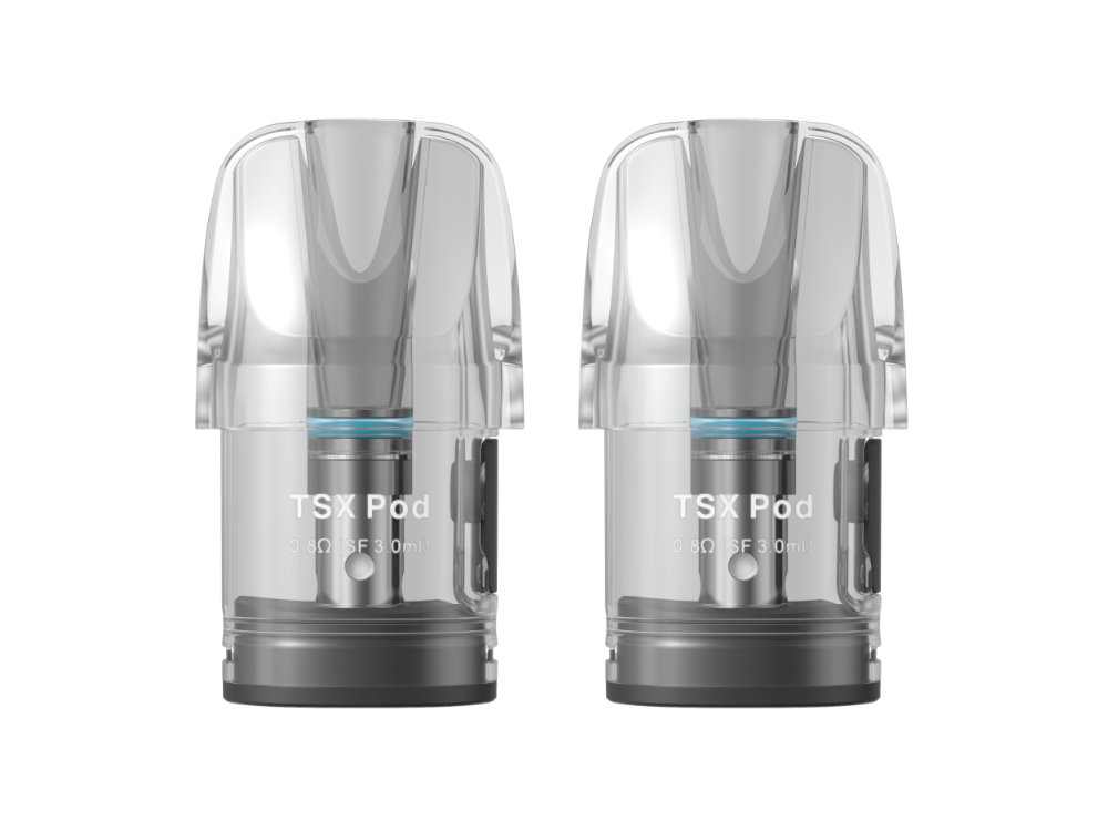 Aspire TSX Pod Nachfüllkartusche – 2 Stück pro Packung, kompatibel mit Aspire Geräten