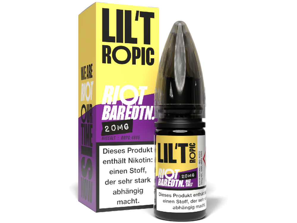 Riot Squad - BAR EDTN. - Lil'Tropic - Nikotinsalz Liquid 20 mg/ml
