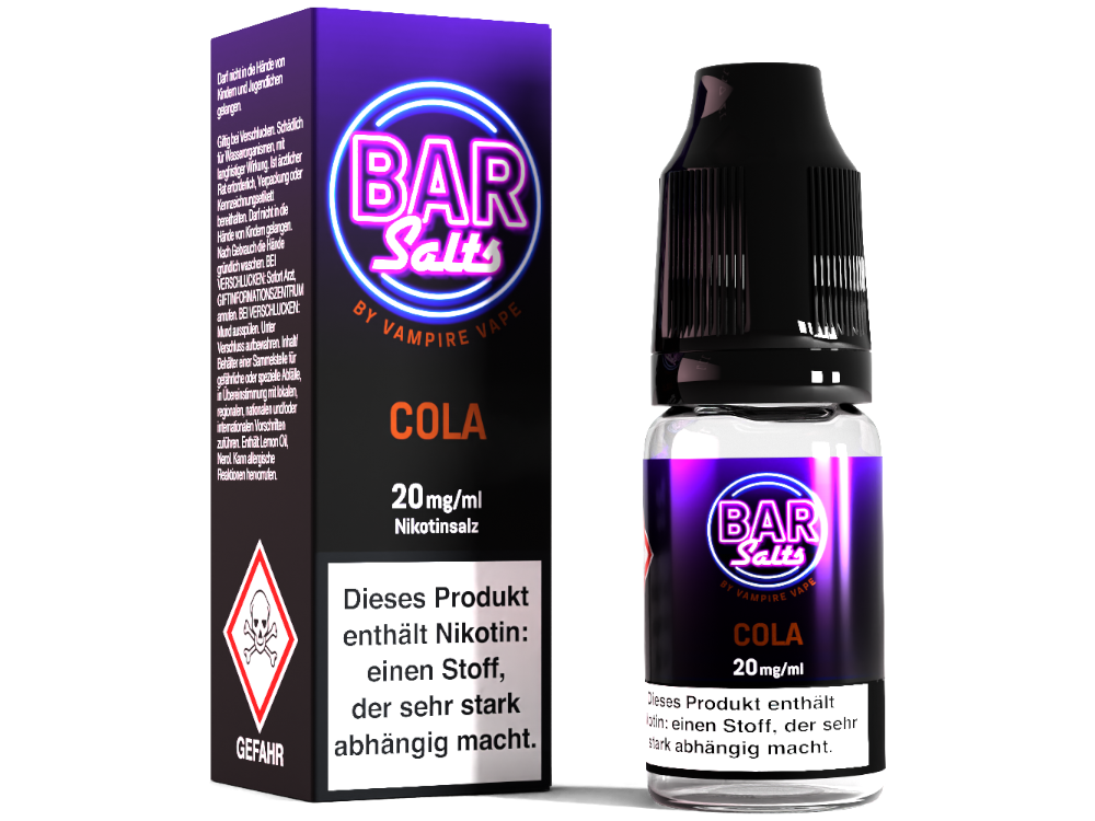 Vampire Vape - Bar Salts - Nikotinsalz Liquid mit verschiedenen Geschmacksrichtungen