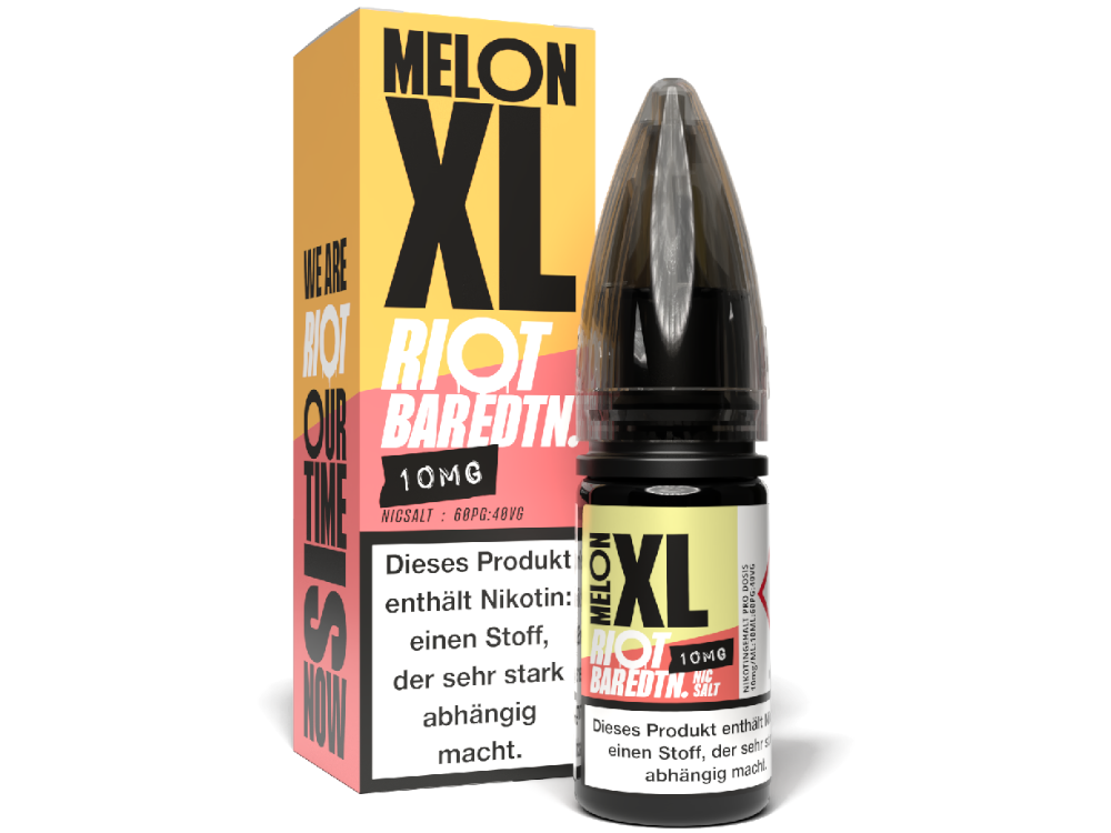 Riot Squad - BAR EDTN. - Melon XL - Nikotinsalz Liquid 10 mg/ml
