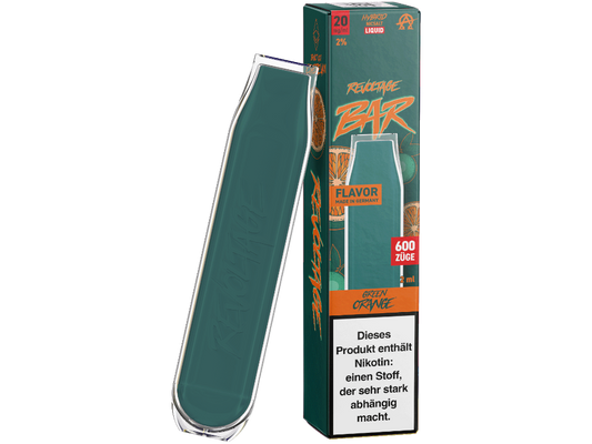 Revoltage - Bar Einweg E-Zigarette - Green Orange 20 mg/ml