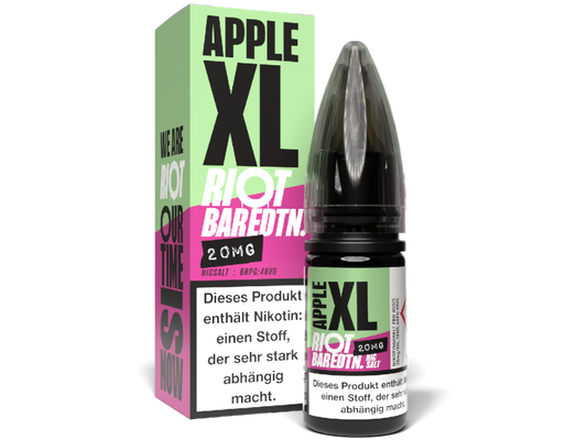 Riot Squad - BAR EDTN. - Apple XL - Nikotinsalz Liquid 20 mg/ml