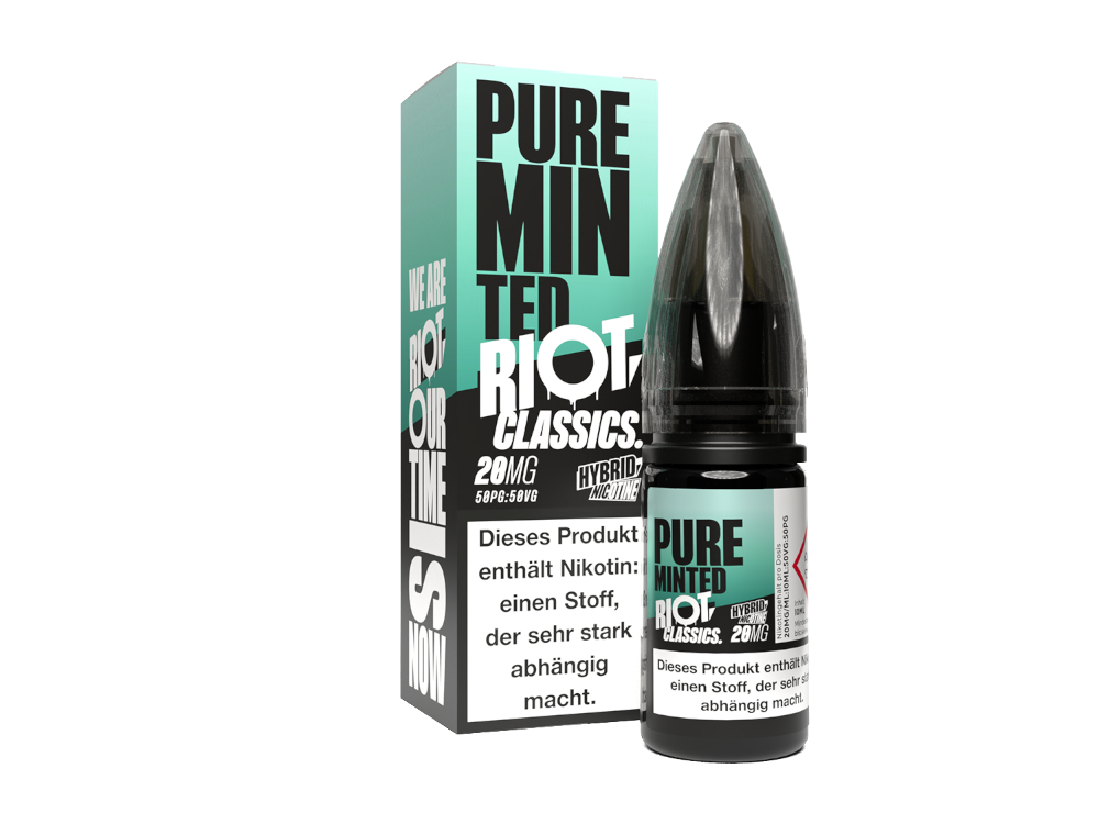 Riot Squad - Classics - Pure Minted - Hybrid Nikotinsalz Liquid 20 mg/ml