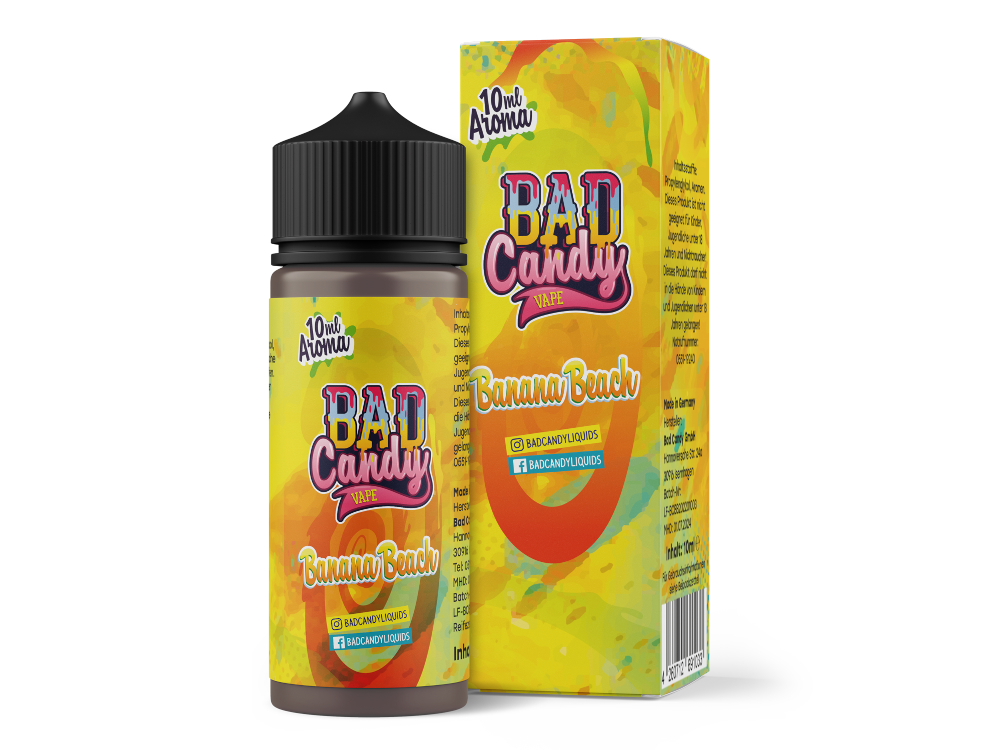 Bad Candy Liquids - Aroma Auswahl 10 ml E-Liquid Aromen für Dampfer