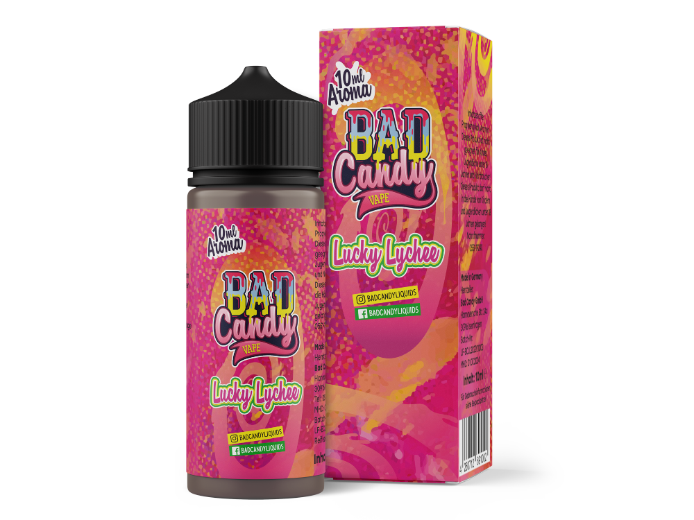 Bad Candy Liquids - Aroma Auswahl 10 ml E-Liquid Aromen für Dampfer