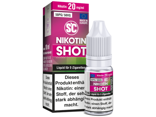 SC - 10 ml Nikotin Shot 50PG/50VG 20 mg/ml