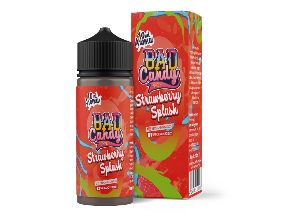 Bad Candy Liquids - Aroma Auswahl 10 ml E-Liquid Aromen für Dampfer