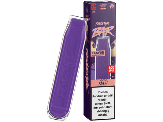 Revoltage - Bar Einweg E-Zigarette - Purple Peach 20 mg/ml
