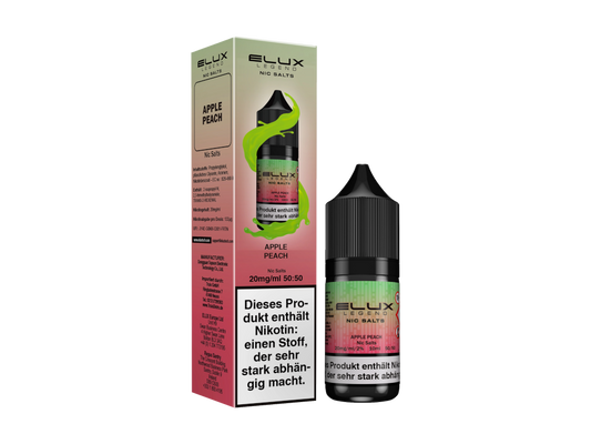 Elux Nikotinsalz Liquid mit fruchtigen und erfrischenden Aromen in verschiedenen Varianten