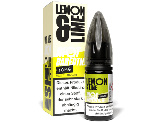 Riot Squad - BAR EDTN. - Lemon & Lime - Nikotinsalz Liquid 10 mg/ml