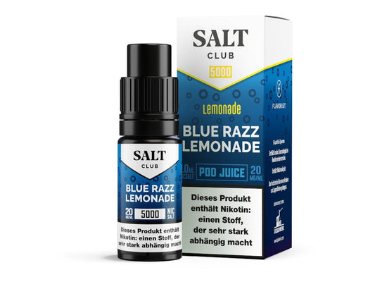 Salt Club - 5000 - Blue Razz Lemonade Nikotinsalz Liquid 20 mg/ml