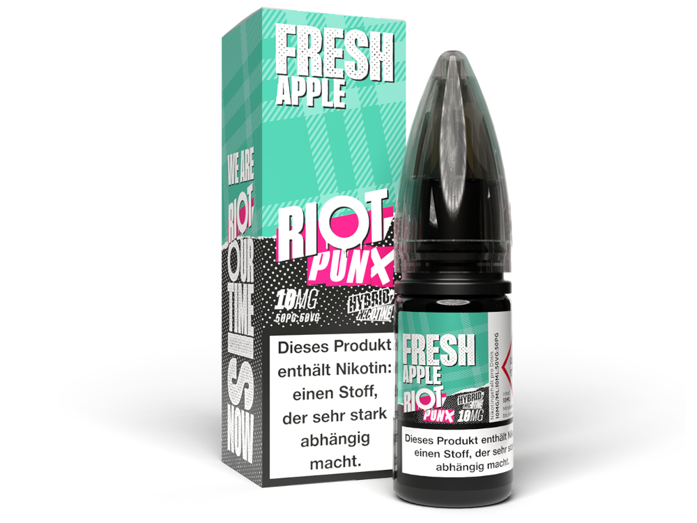 Riot Squad - PUNX - Fresh Apple - Hybrid Nikotinsalz Liquid 10 mg/ml