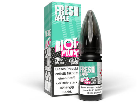 Riot Squad - PUNX - Fresh Apple - Hybrid Nikotinsalz Liquid 10 mg/ml