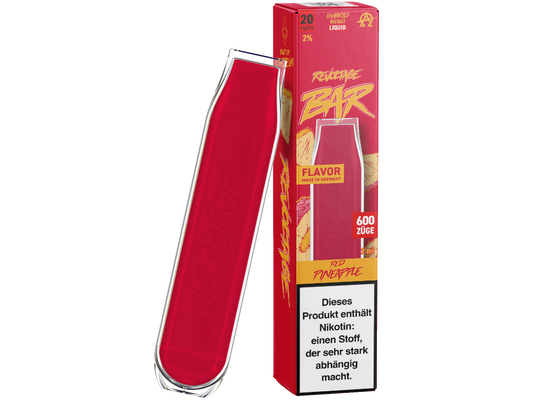 Revoltage - Bar Einweg E-Zigarette - Red Pineapple 20 mg/ml