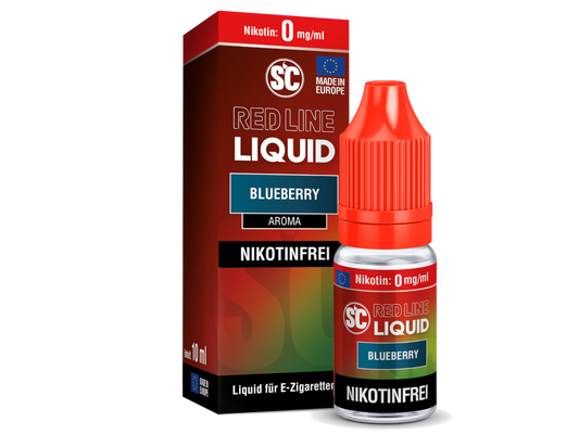 SC - Red Line - Blueberry - Nikotinsalz Liquid 0 mg/ml