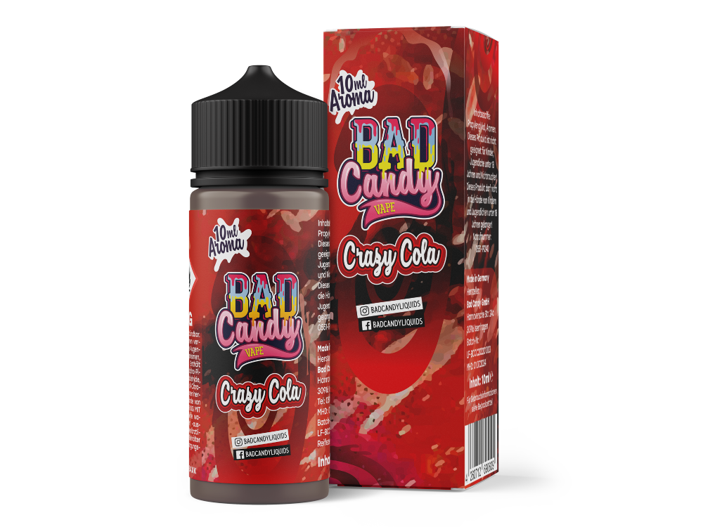 Bad Candy Liquids - Aroma Auswahl 10 ml E-Liquid Aromen für Dampfer