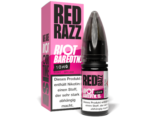 Riot Squad - BAR EDTN. - Red Razz - Nikotinsalz Liquid 10 mg/ml