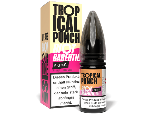 Riot Squad - BAR EDTN. - Tropical Punch - Nikotinsalz Liquid 20 mg/ml