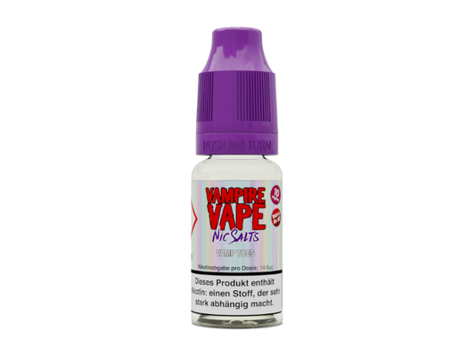 Vampire Vape Nikotinsalz Liquid – Verschiedene Geschmacksrichtungen und Stärken