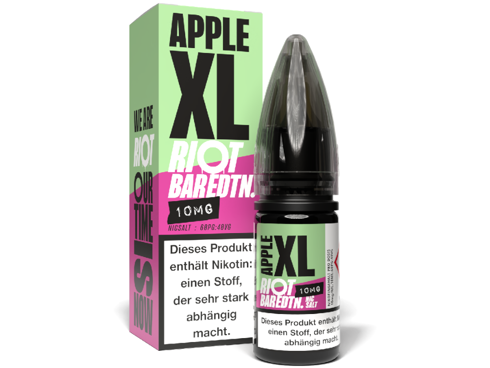 Riot Squad - BAR EDTN. - Apple XL - Nikotinsalz Liquid 10 mg/ml