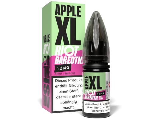 Riot Squad - BAR EDTN. - Apple XL - Nikotinsalz Liquid 10 mg/ml