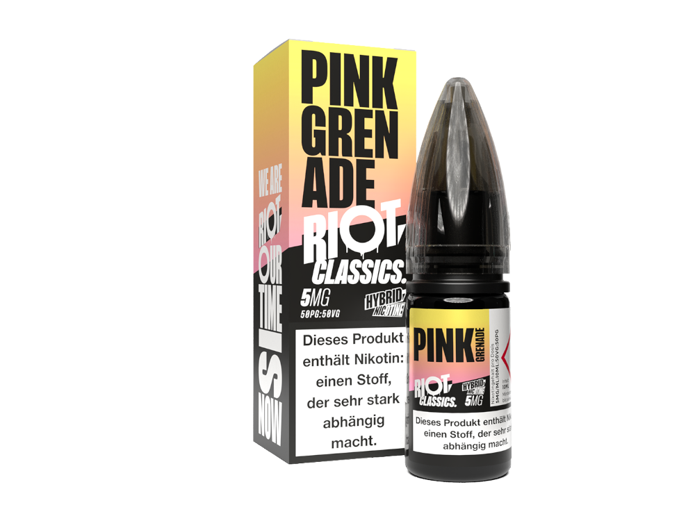 Riot Squad - Classics - Pink Grenade - Hybrid Nikotinsalz Liquid 5 mg/ml