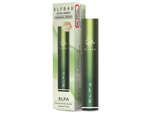 Elfbar Elfa Akku 500 mAh wiederaufladbar E-Zigaretten Akku für Elfbar Elfa Modelle