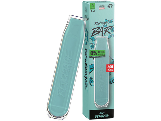 Revoltage - Bar Einweg E-Zigarette Aqua Berries 0 mg/ml