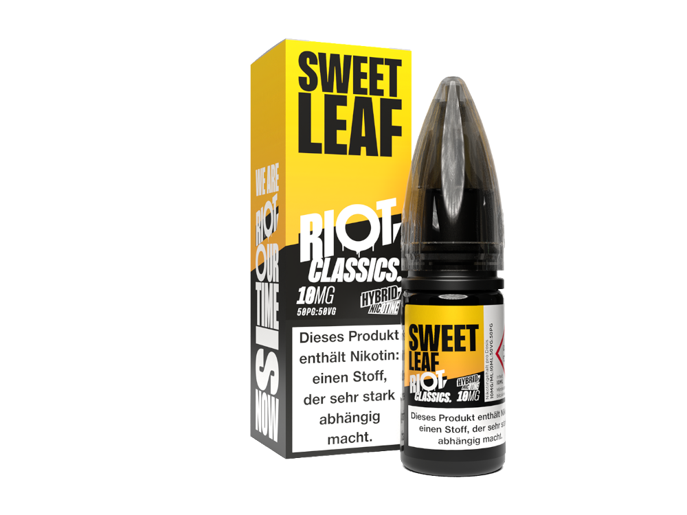 Riot Squad - Classics - Sweet Leaf - Hybrid Nikotinsalz Liquid 10 mg/ml