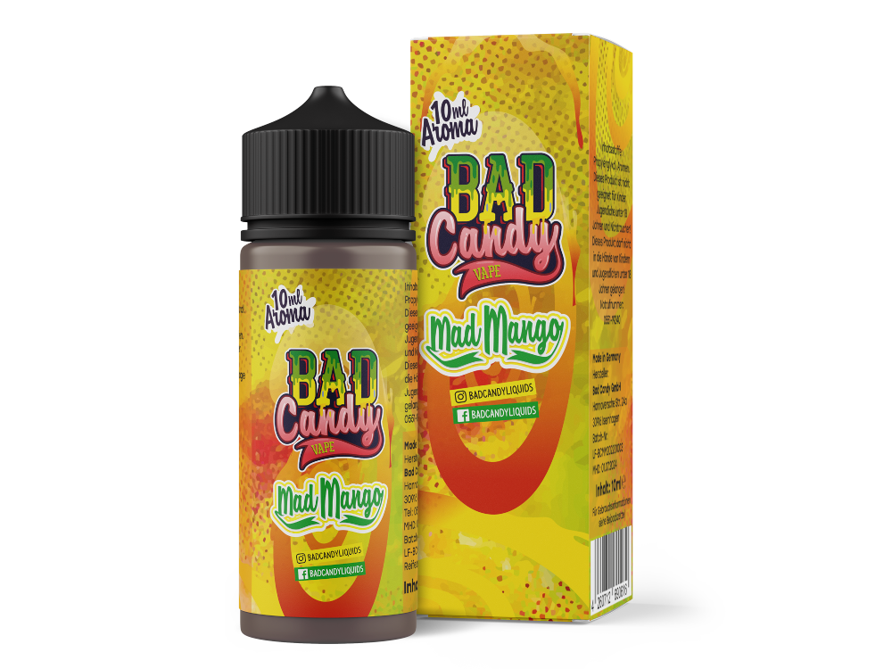 Bad Candy Liquids - Aroma Auswahl 10 ml E-Liquid Aromen für Dampfer